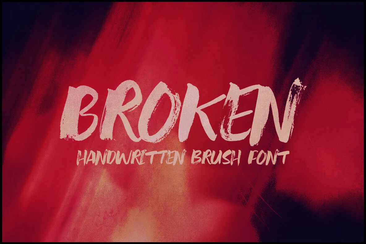 Broken Bold Brush