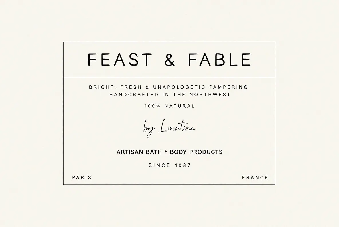 Francesca Handlettered Font - Fontpath