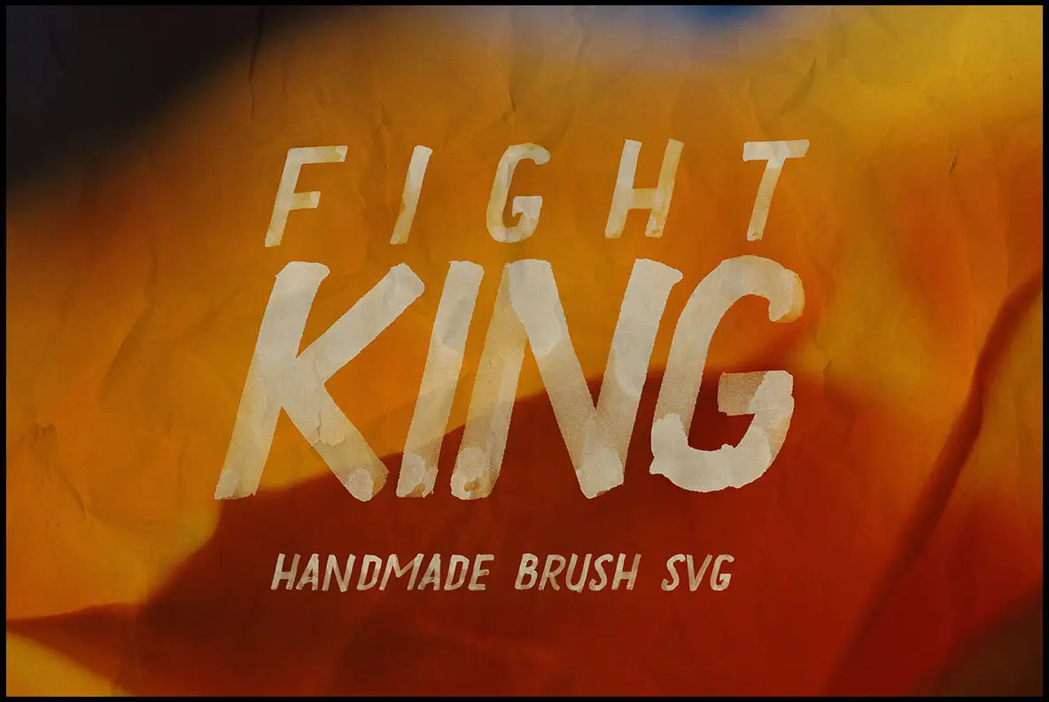 Fight King Font YouWorkForThem
