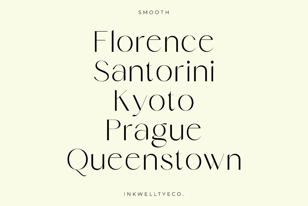 Smooth Font - YouWorkForThem