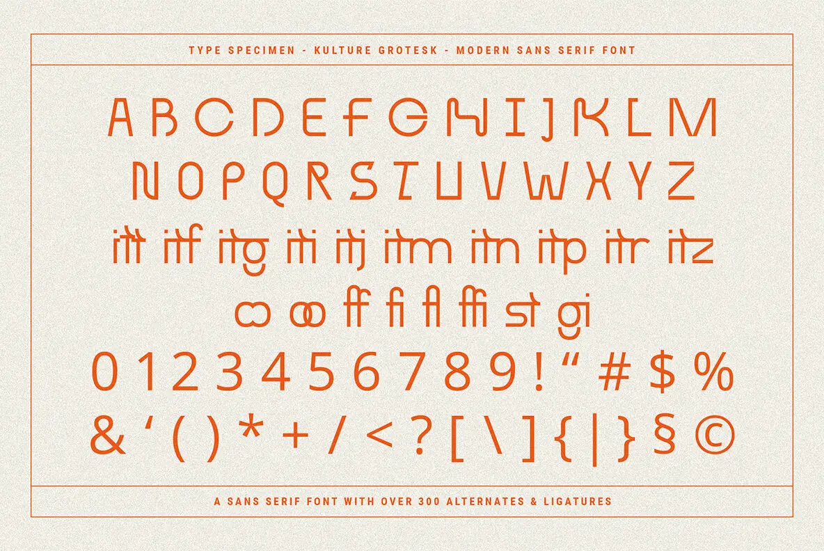 Grotestk Kulture Grotesk 22