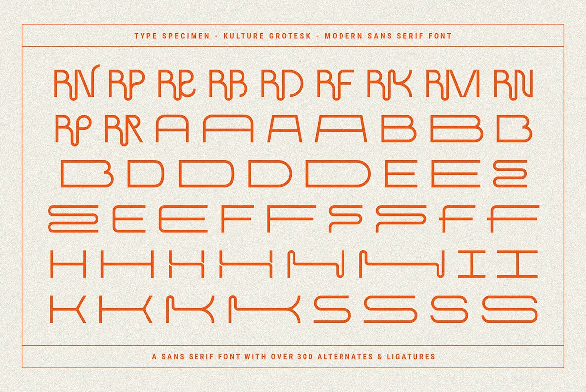Grotestk Kulture Grotesk 25