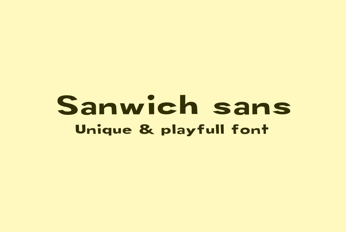 Sanwich sans