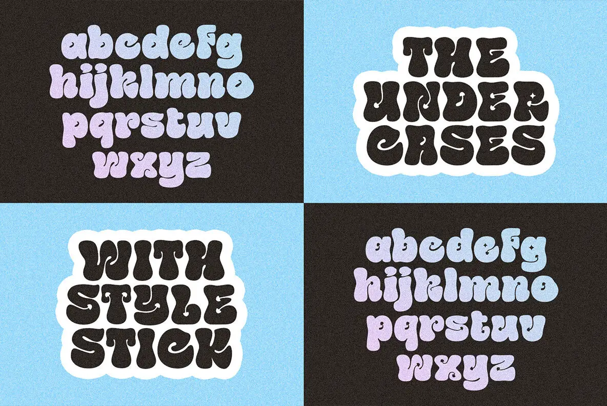 Funky Choky Font - YouWorkForThem