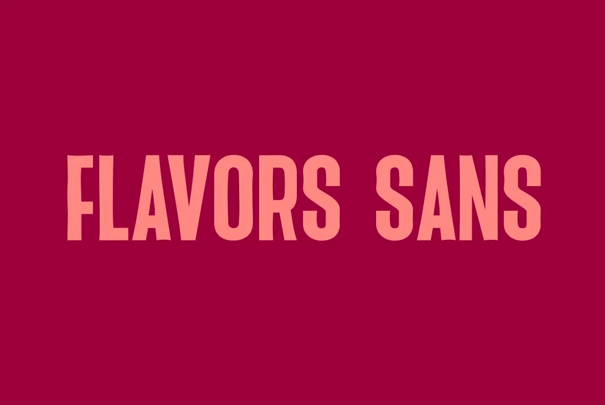 Flavor sans