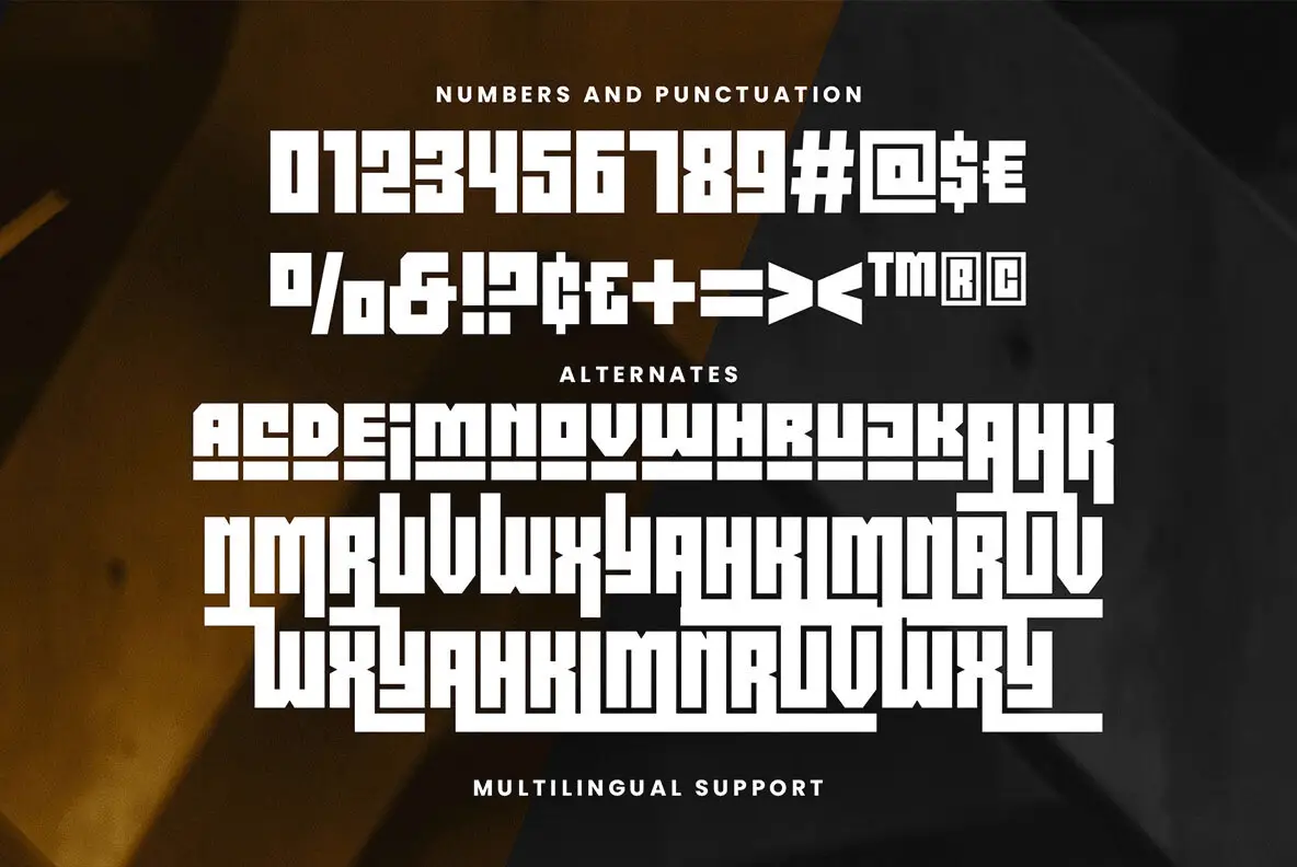 Pocky Block Font - YouWorkForThem