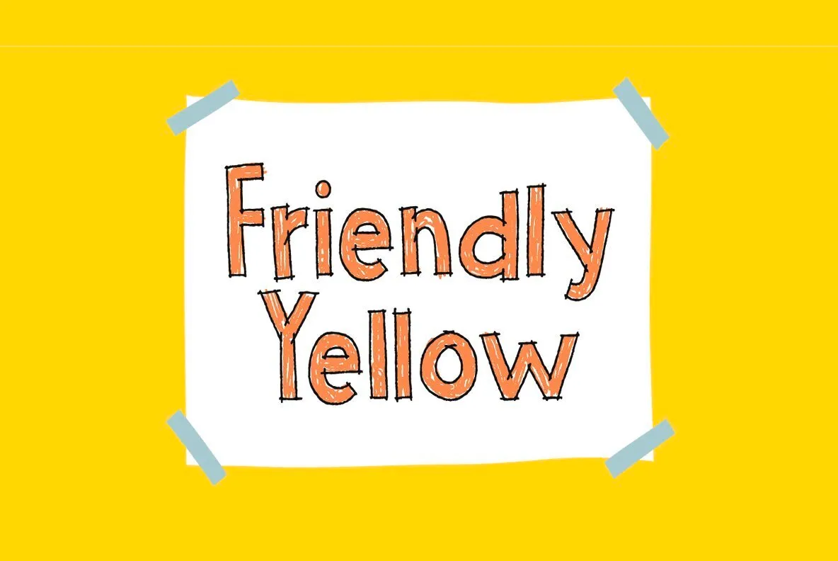 Friendly Yellow