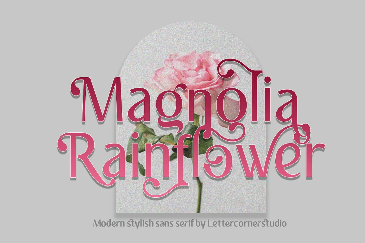 Magnolia Rainflower