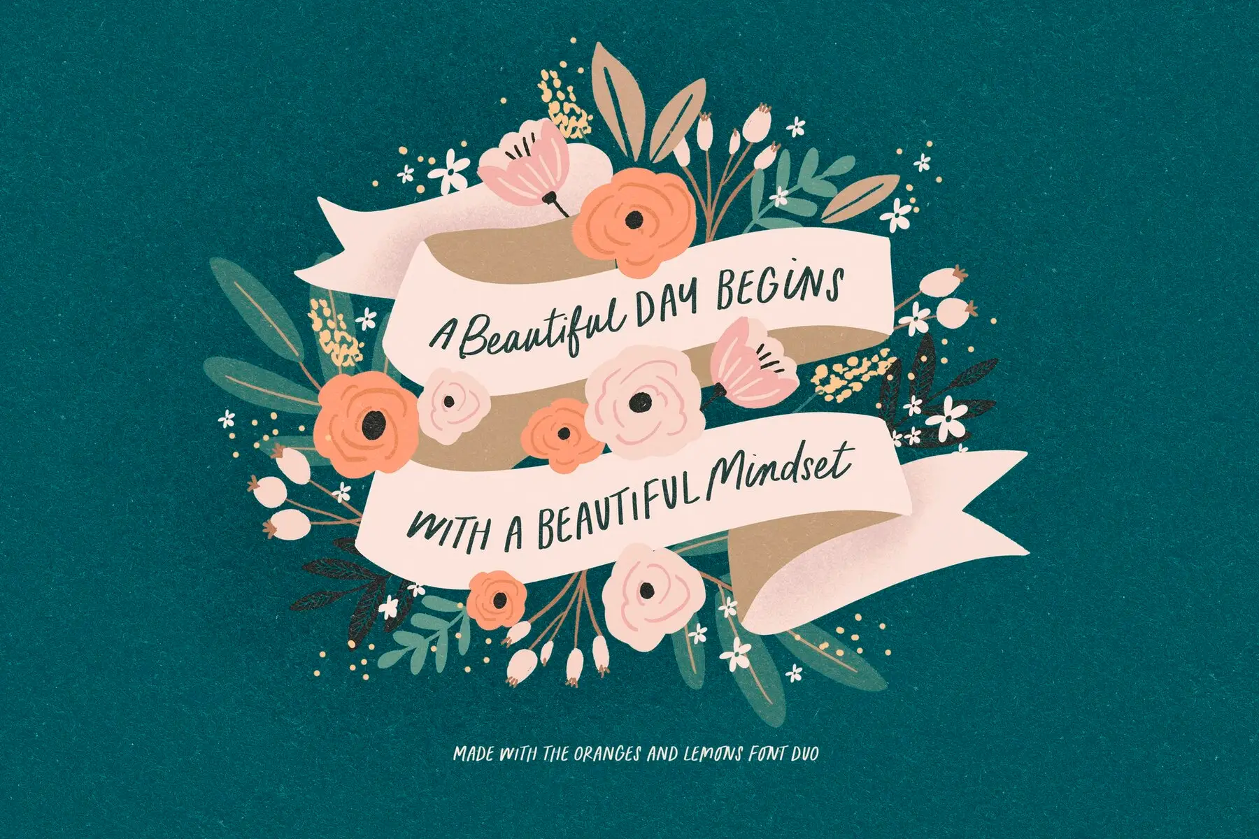 Oranges and Lemons The Delightful Duo of Handlettered Fonts