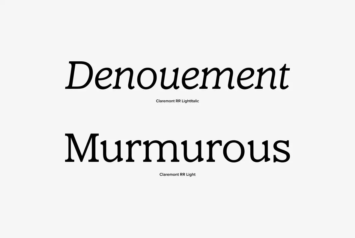 Claremont Font YouWorkForThem