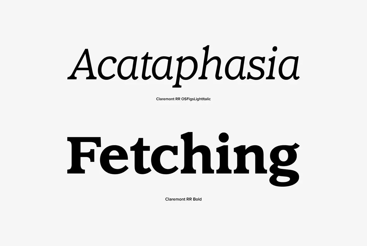 Claremont Font YouWorkForThem