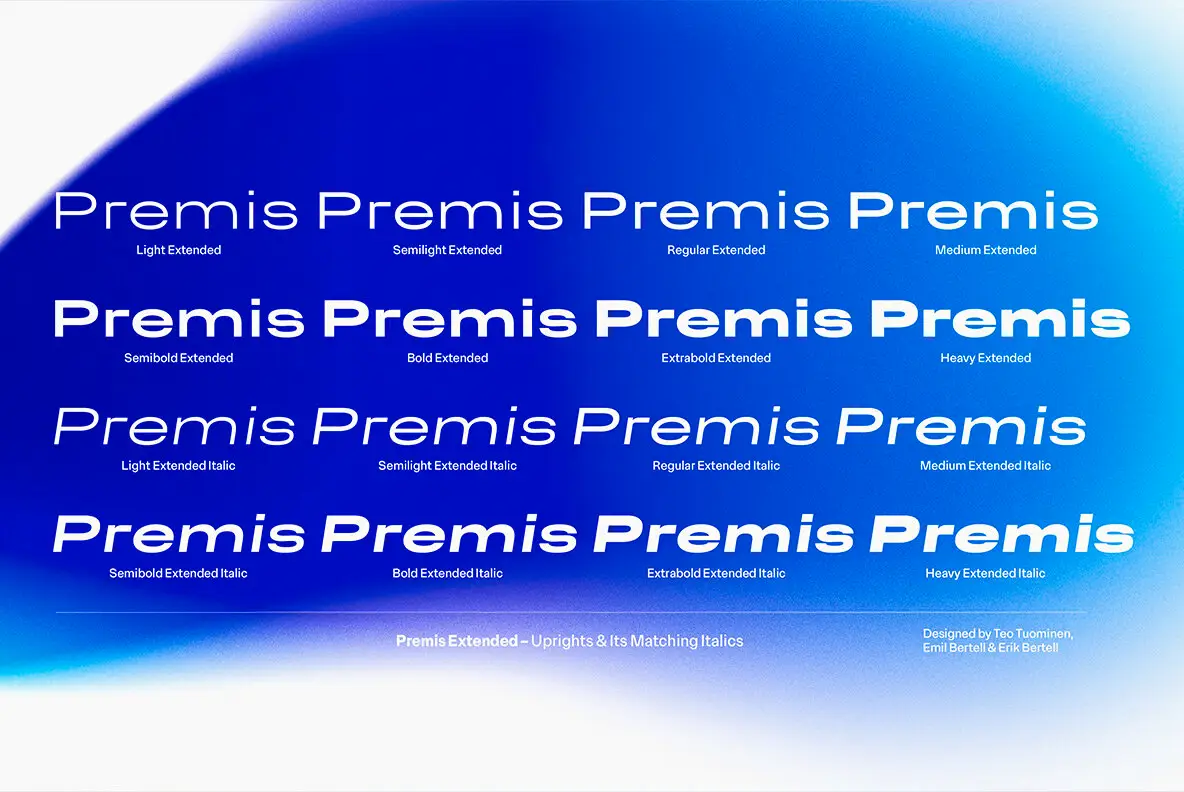 Premis A Premis Font - FontPath