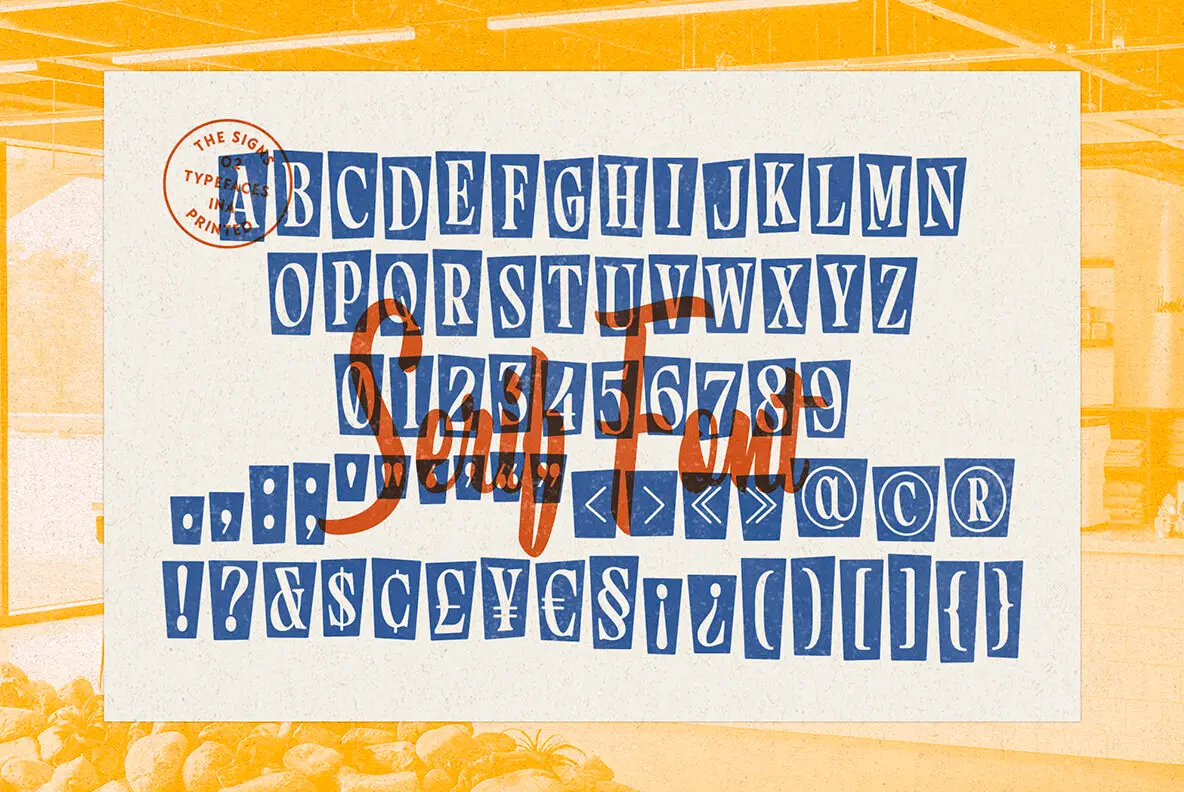 Signs Painted Font - YouWorkForThem