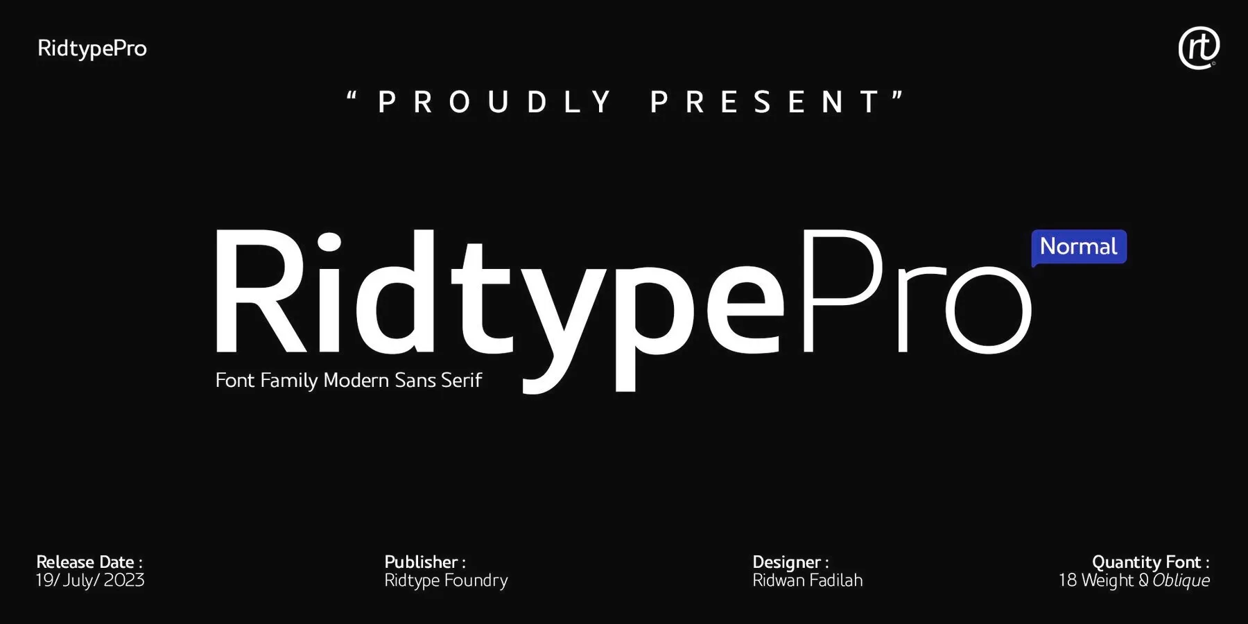 Ridtype Pro