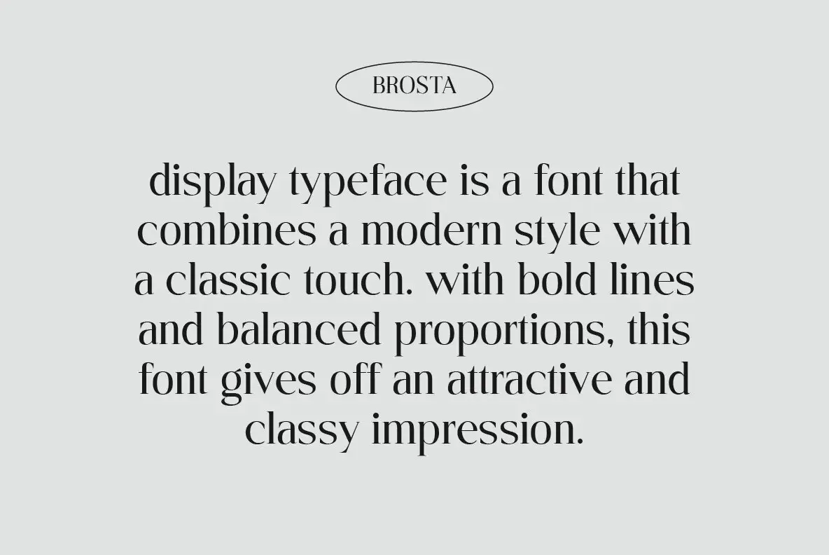 Brosta Font - FontPath