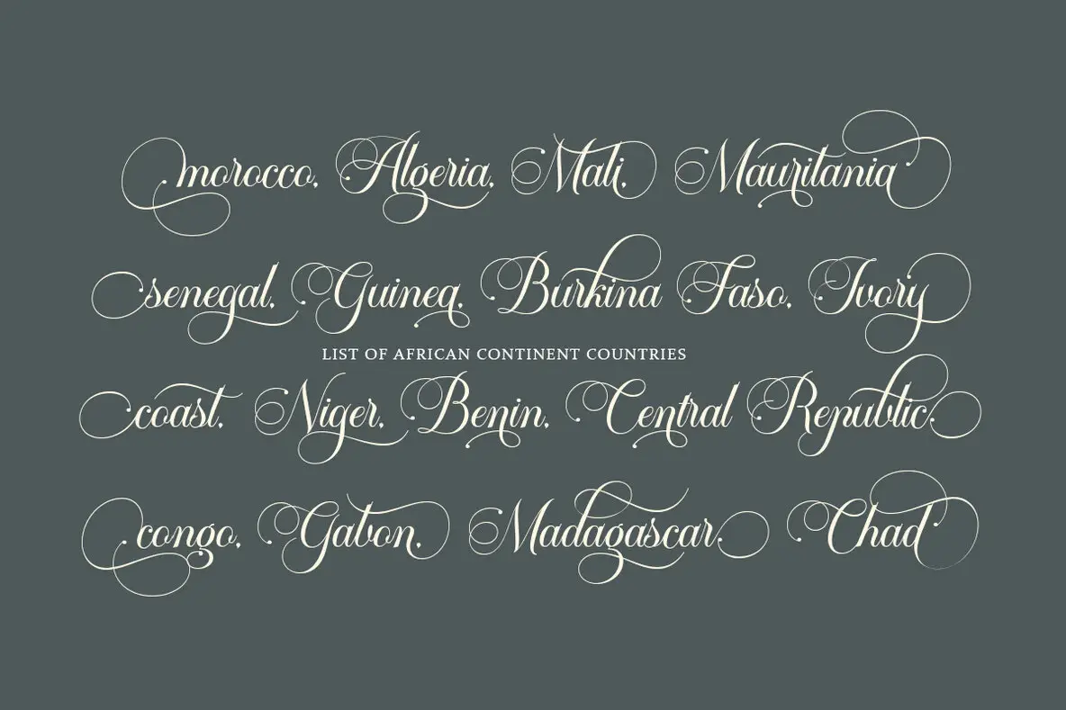 Garinstae Script Font - Fontpath