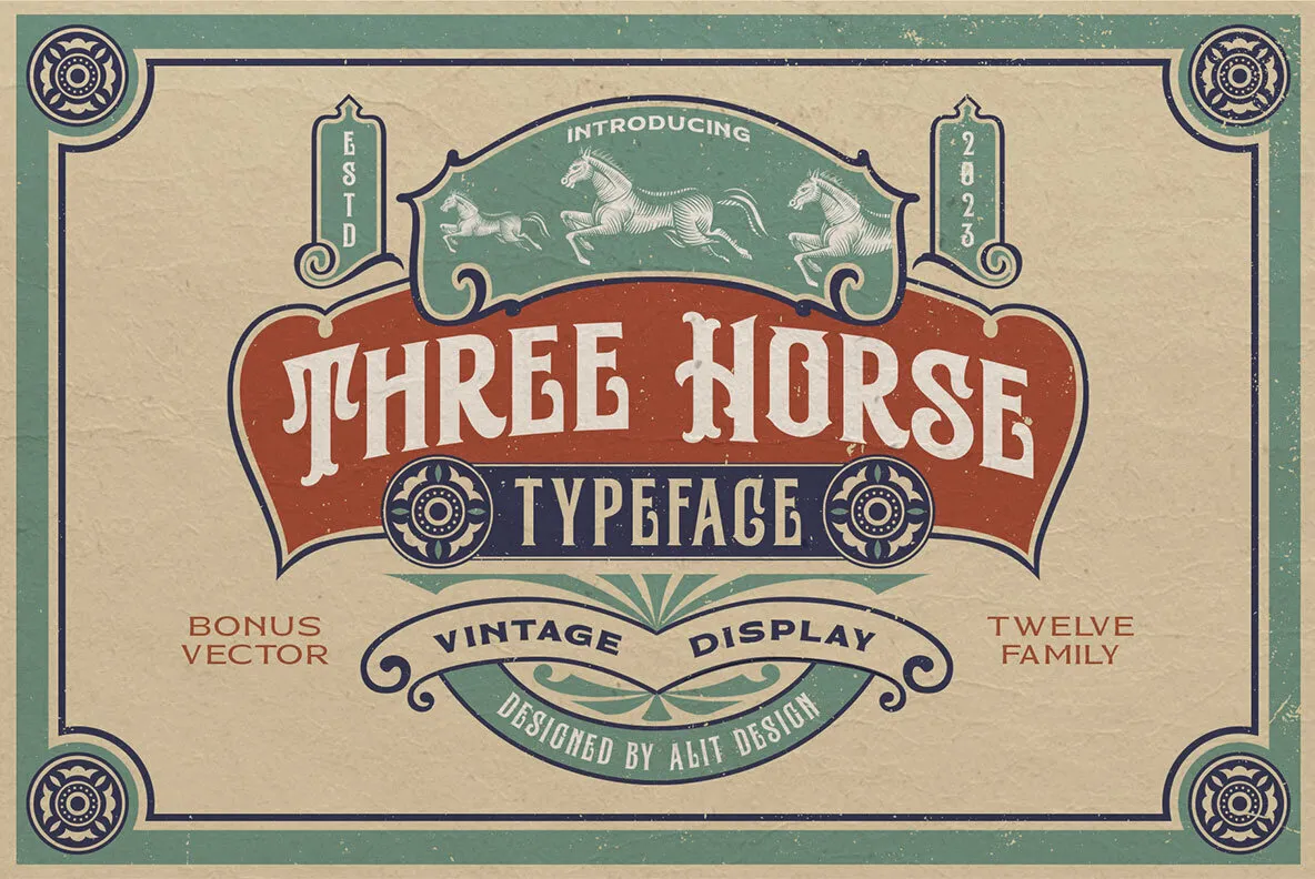 Three Horse