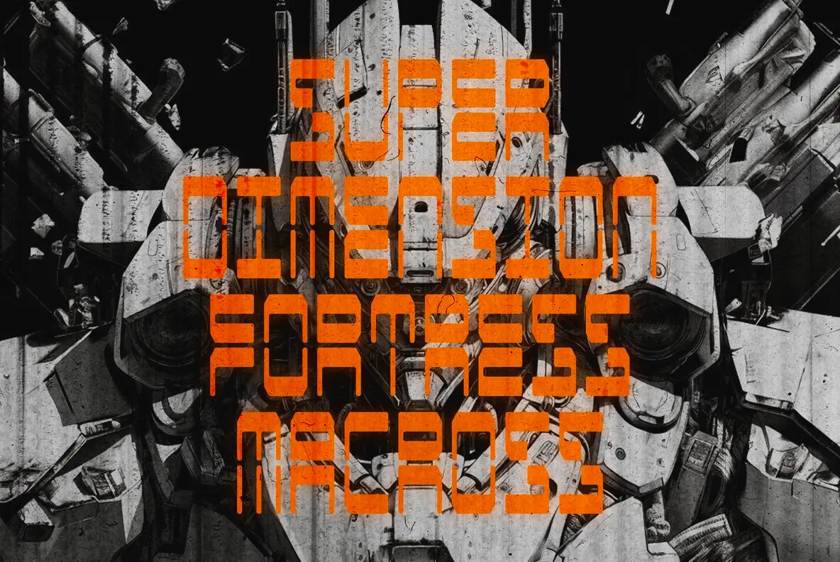 Miami Modular Font - YouWorkForThem