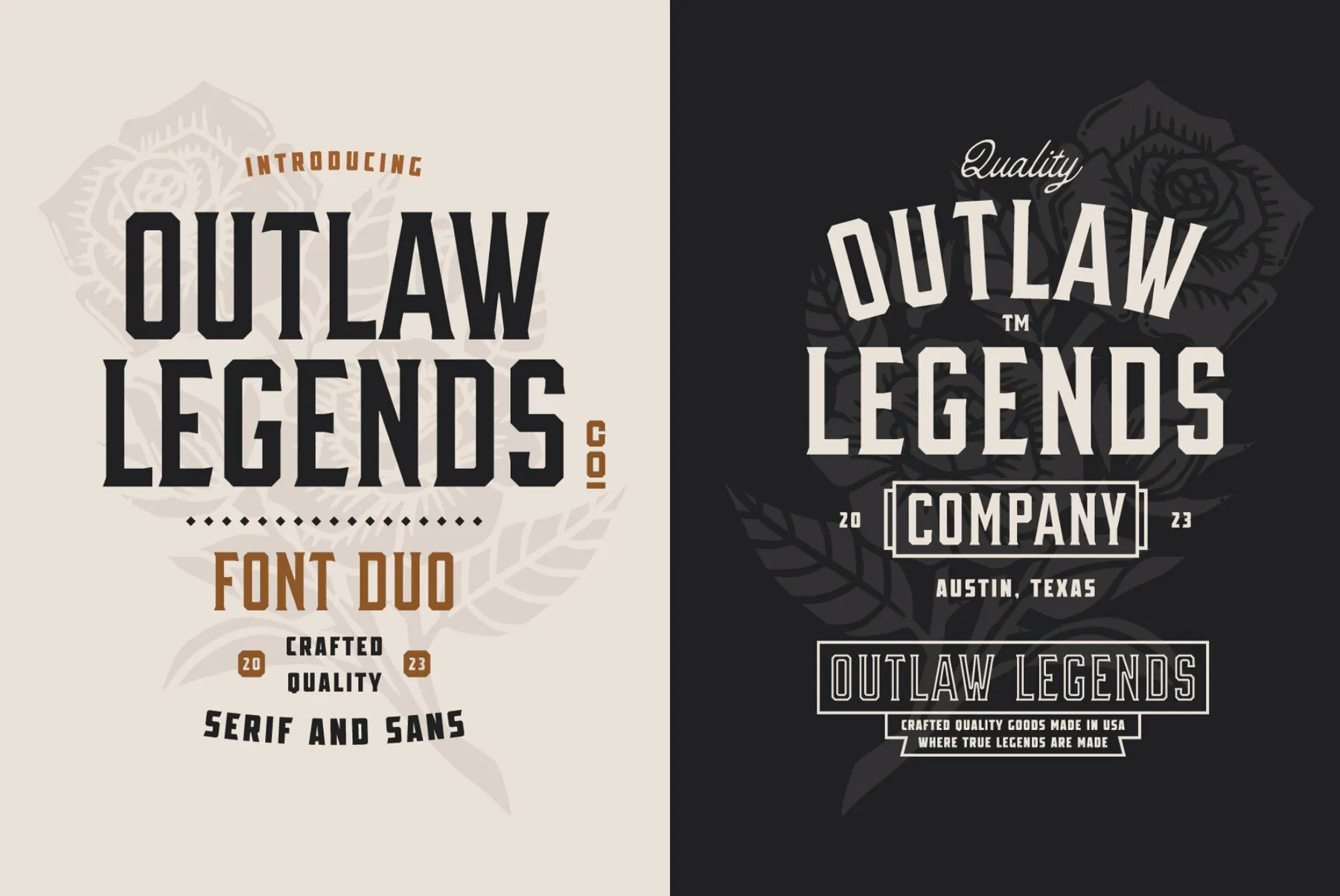 Outlaw Legends Font - YouWorkForThem