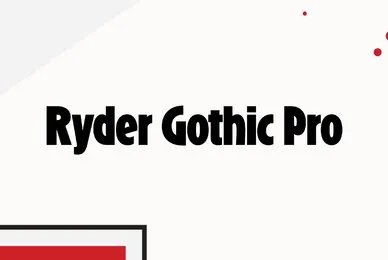 Ryder Gothic Pro