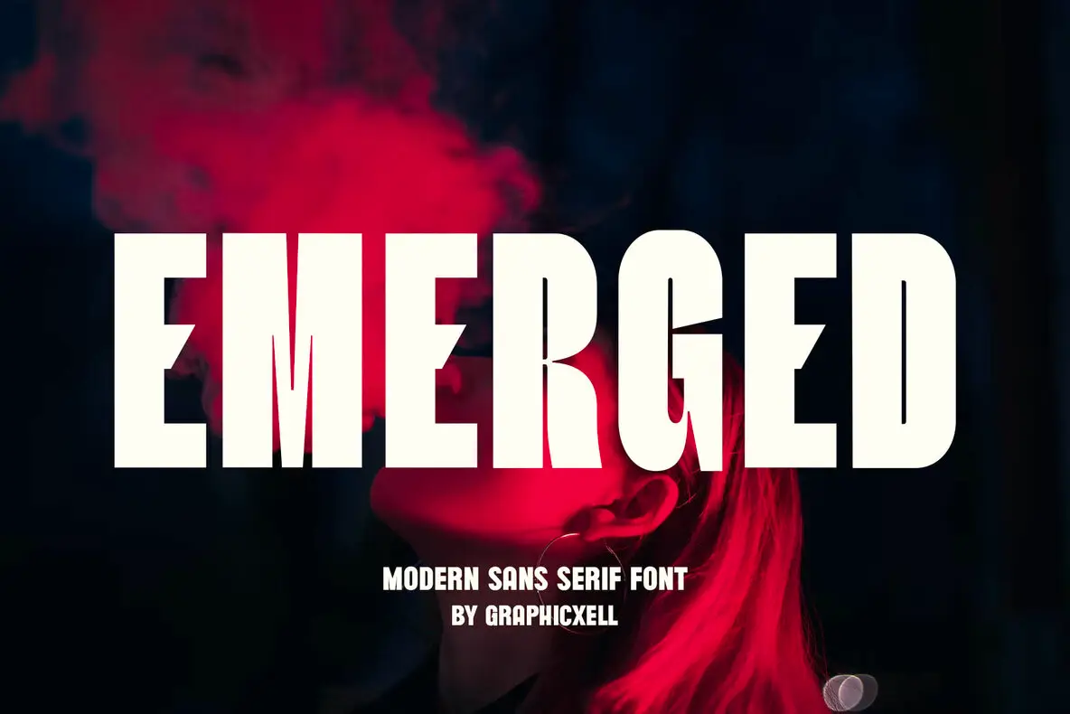 Emerged Emerged Font - FontPath