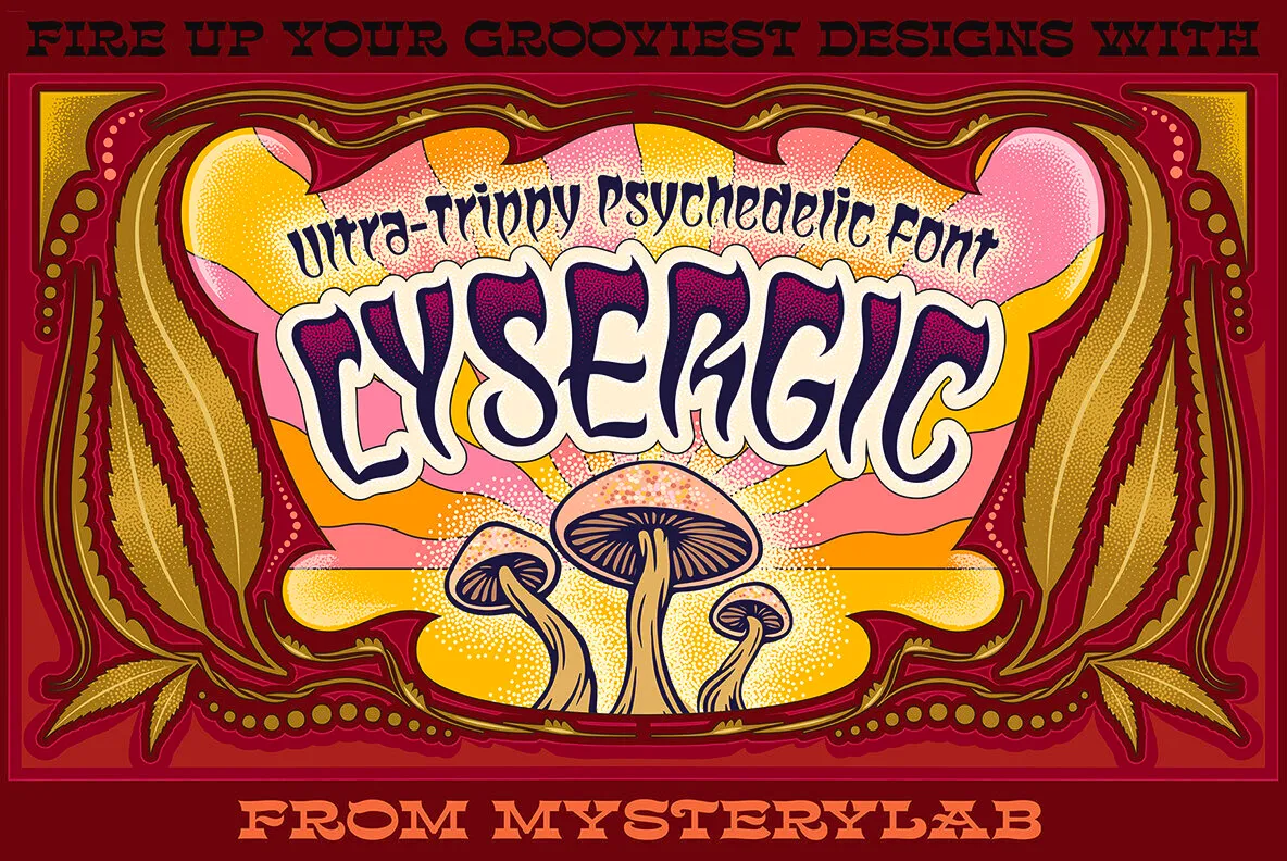 Lysergic Font