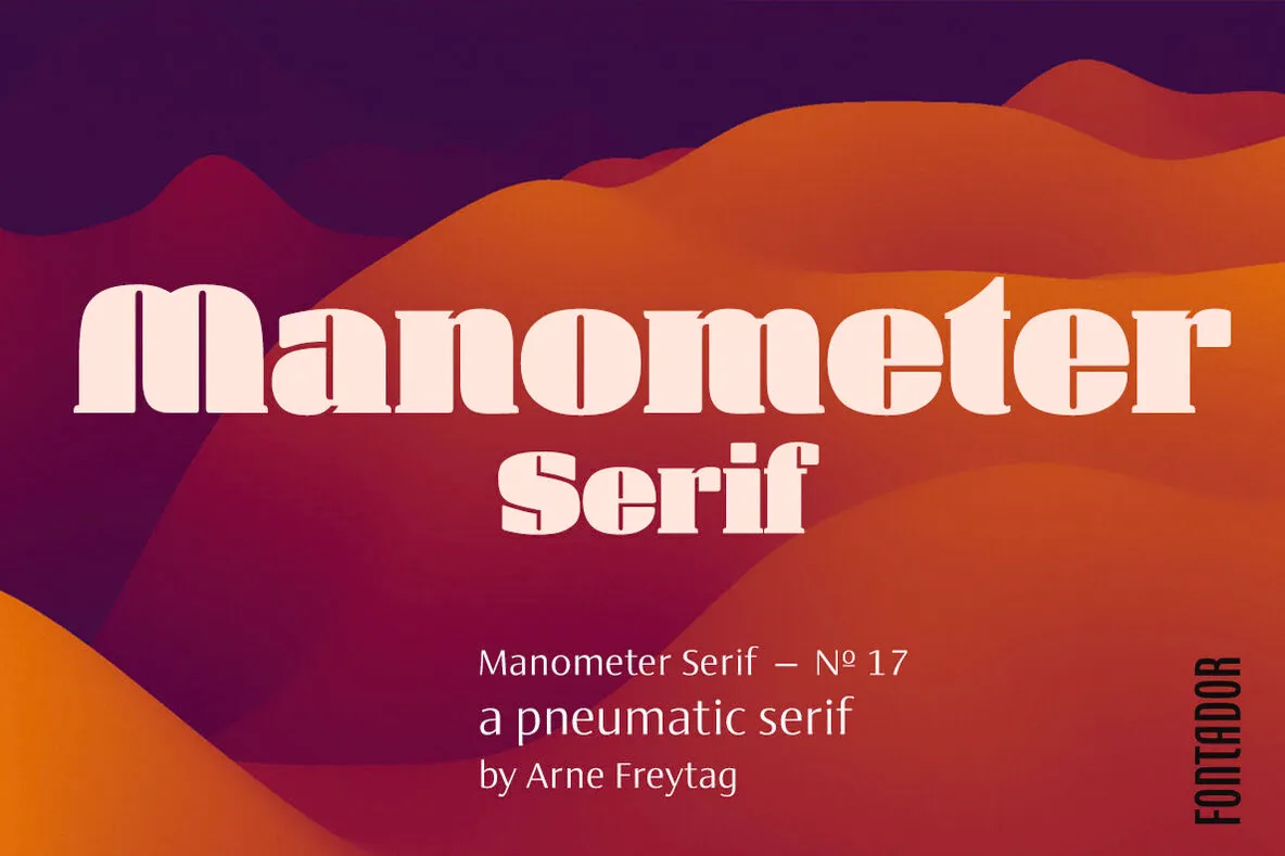 Manometer Serif