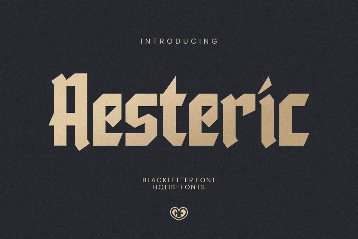 Aesteric Font - YouWorkForThem