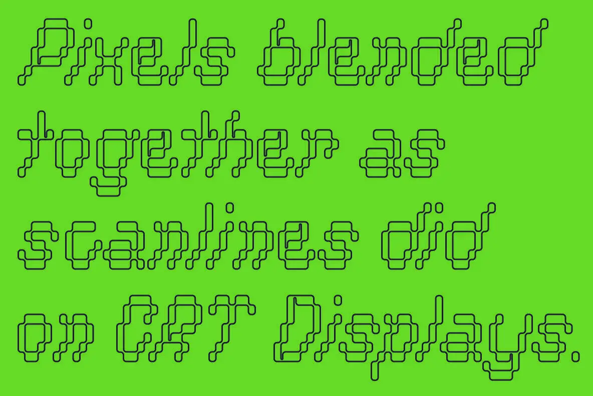 Low Def Font - Fontpath