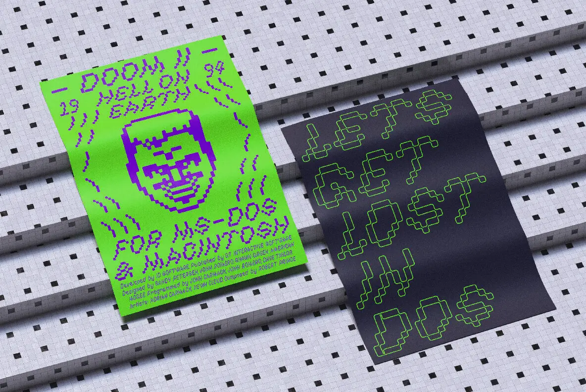 Low Def Font - Fontpath