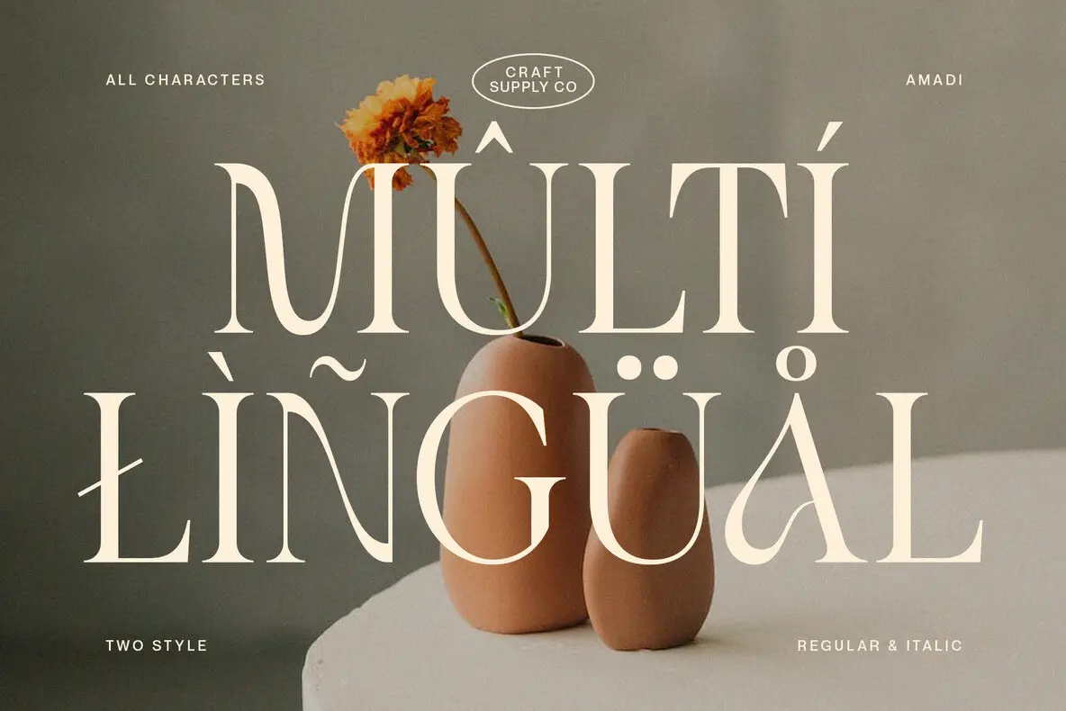 Amadi Font - FontPath