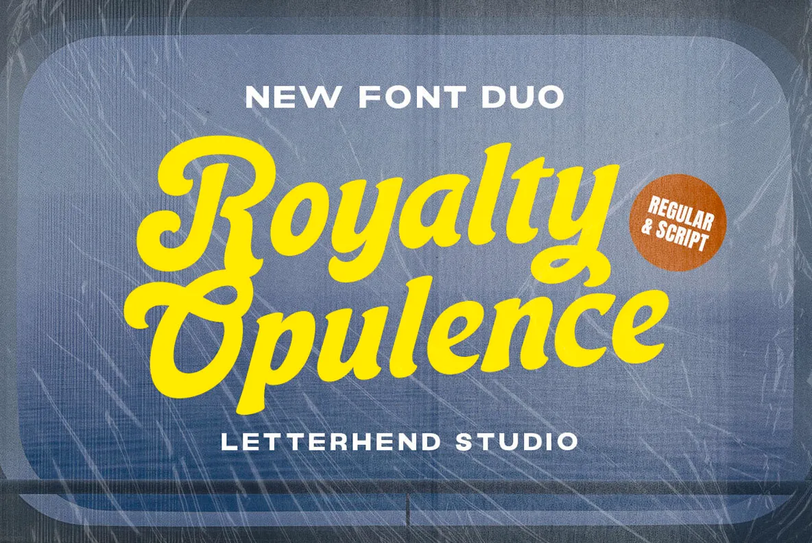Royalti Opulance Catchy Font Duo