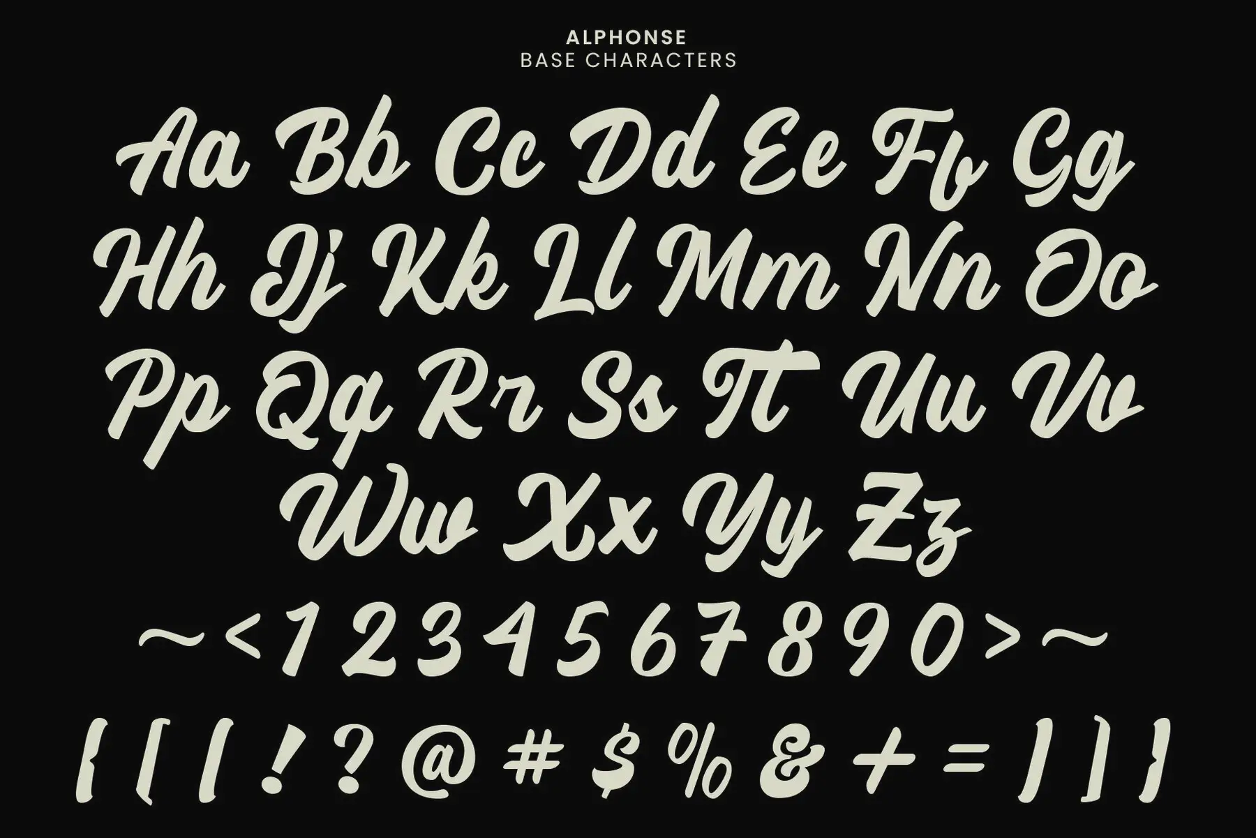 Alphonse Font - YouWorkForThem