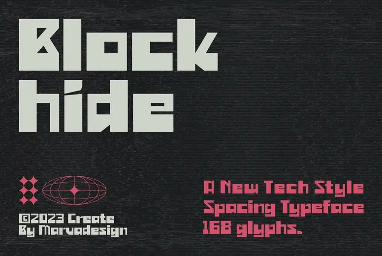 Blockhide Font