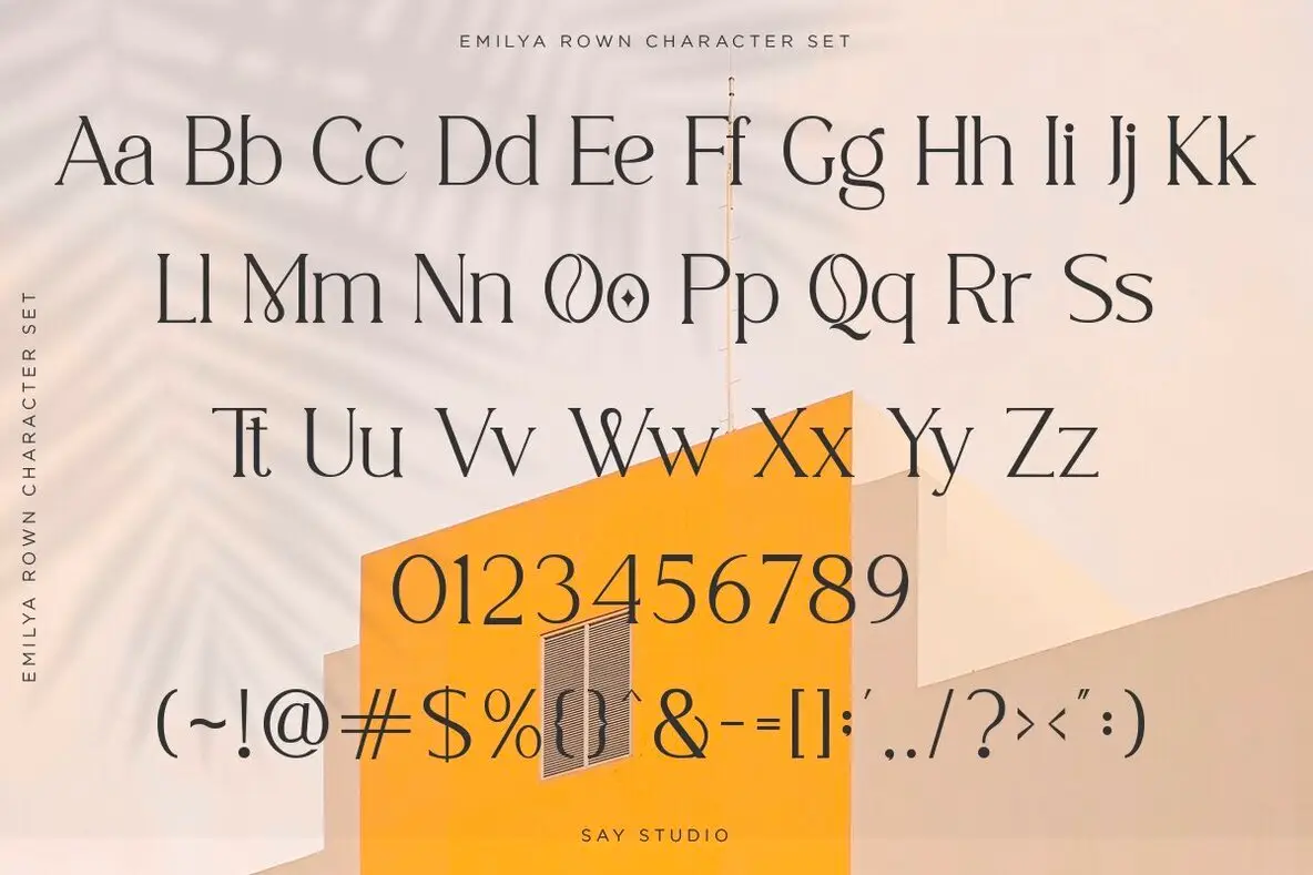 Emilya Rown Font - YouWorkForThem