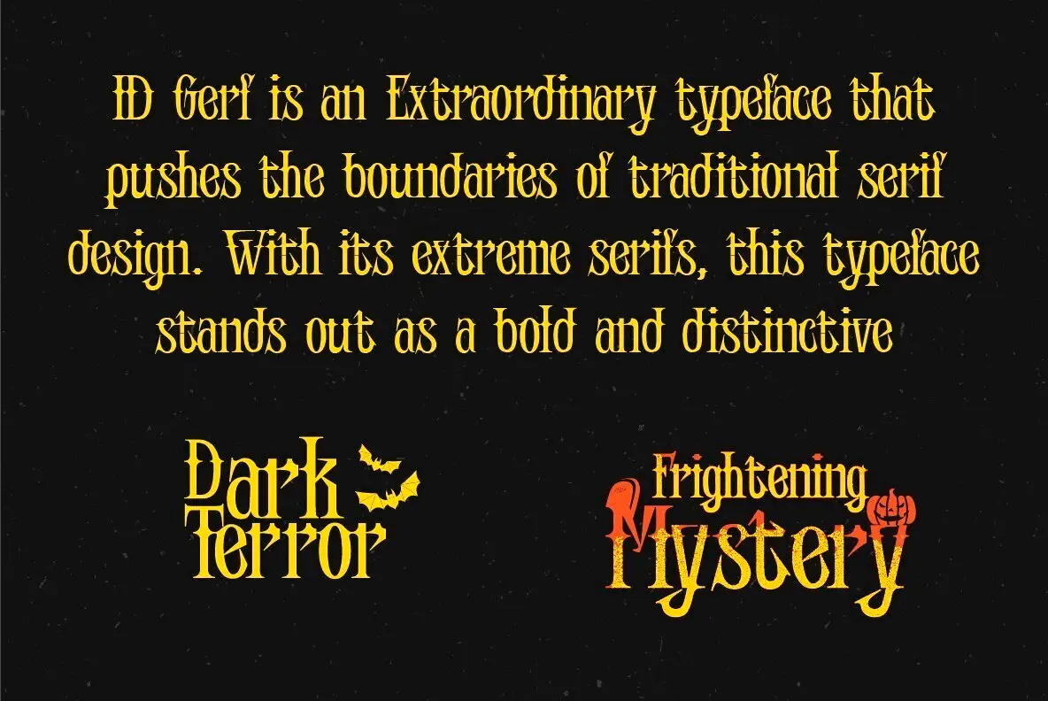 ID Gerf Font - Fontpath