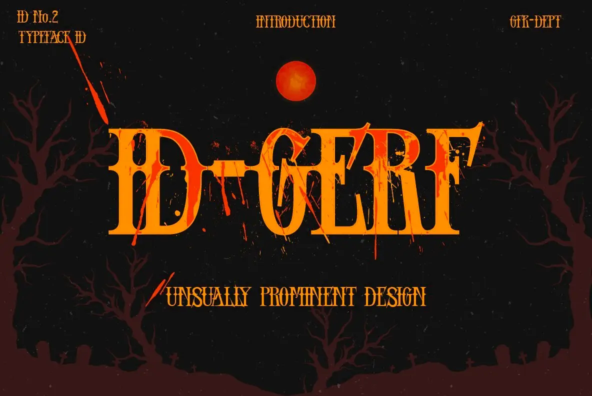 ID Gerf Font - Fontpath