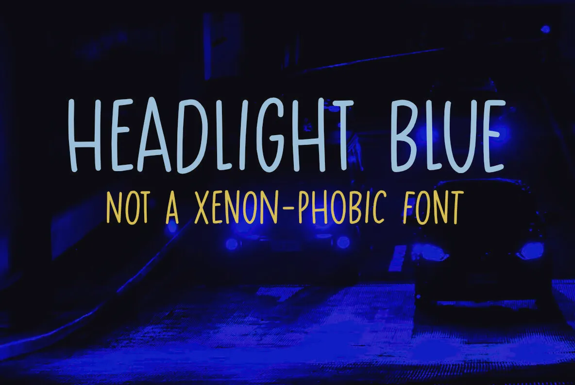 Headlight Blue