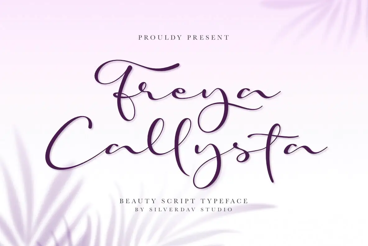 Freya Callysta Font - FontPath