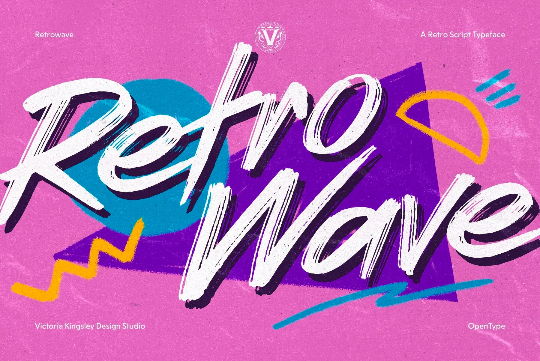 Download Retro Wave Font: Embrace the '80s Design Vibe - YouWorkForThem