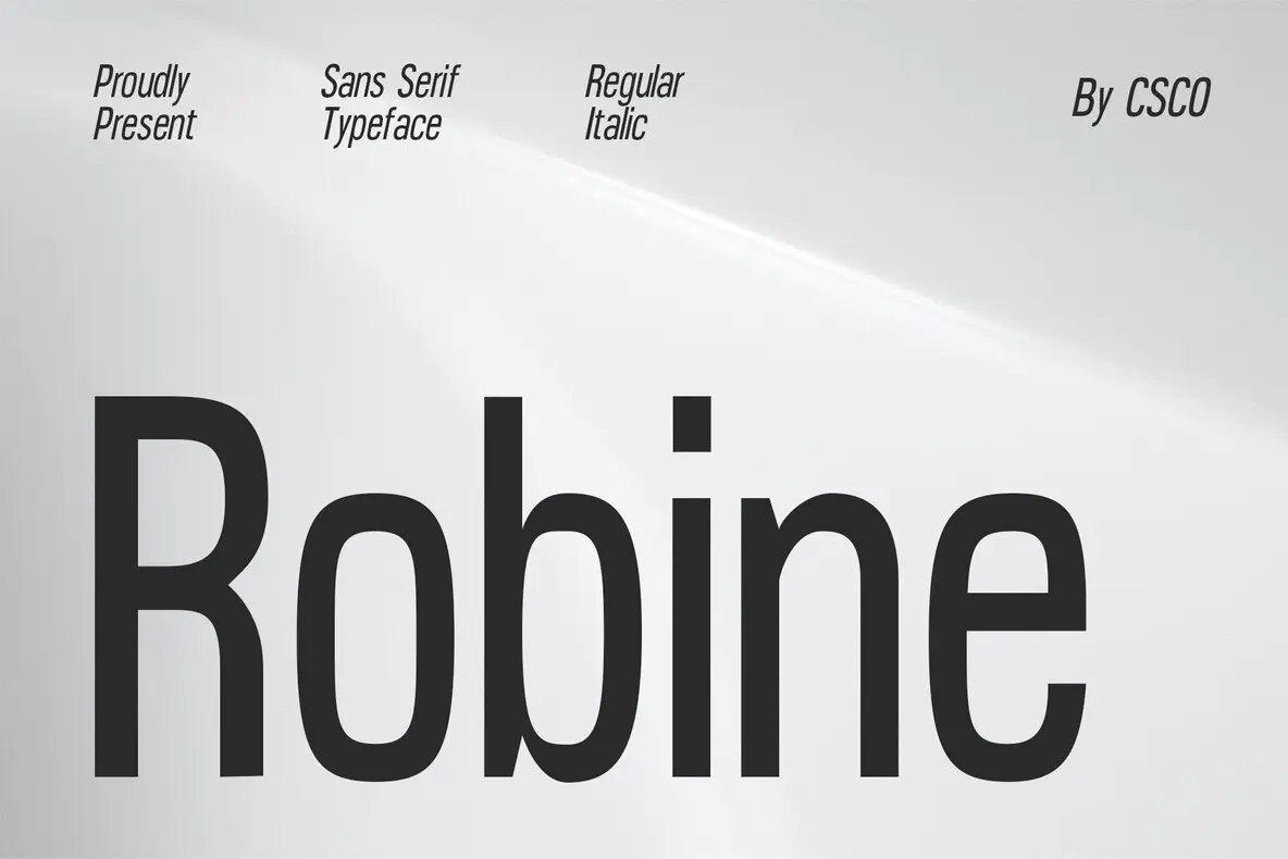 Robrige Font Robine Font - Fontpath