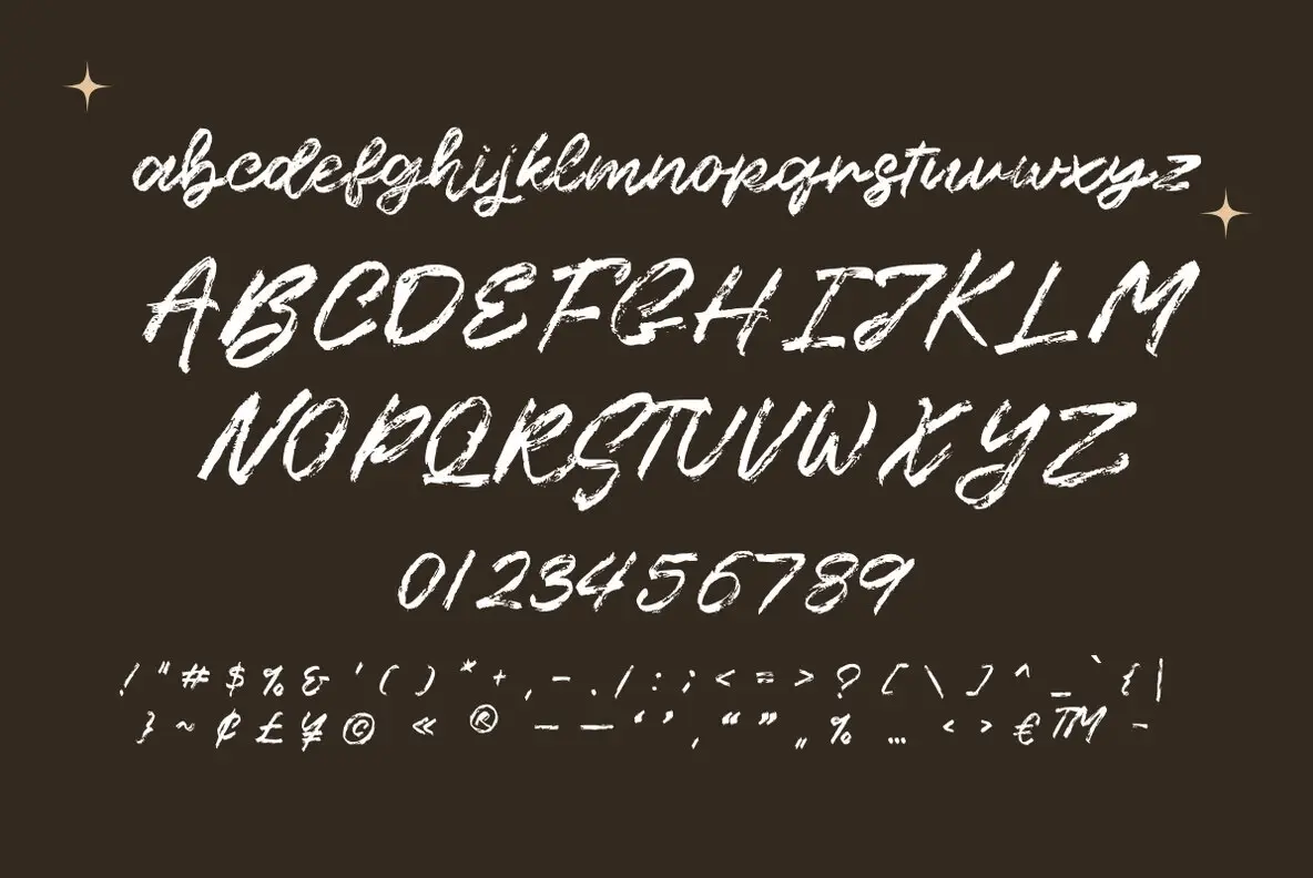 Cold Brewing Font - YouWorkForThem