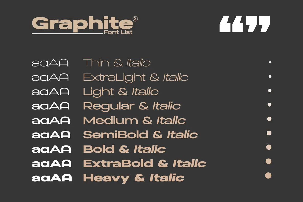 Graphite Font - Fontpath