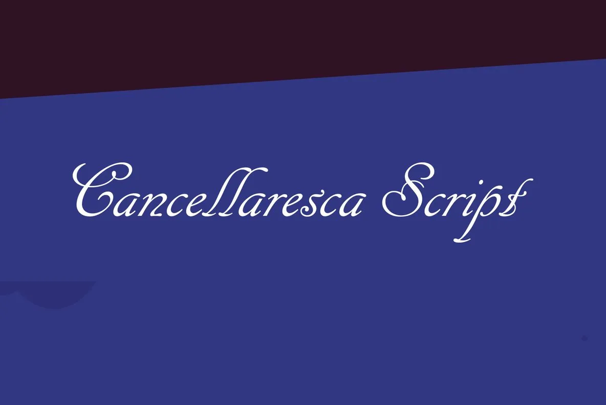 Cancellaresca Script