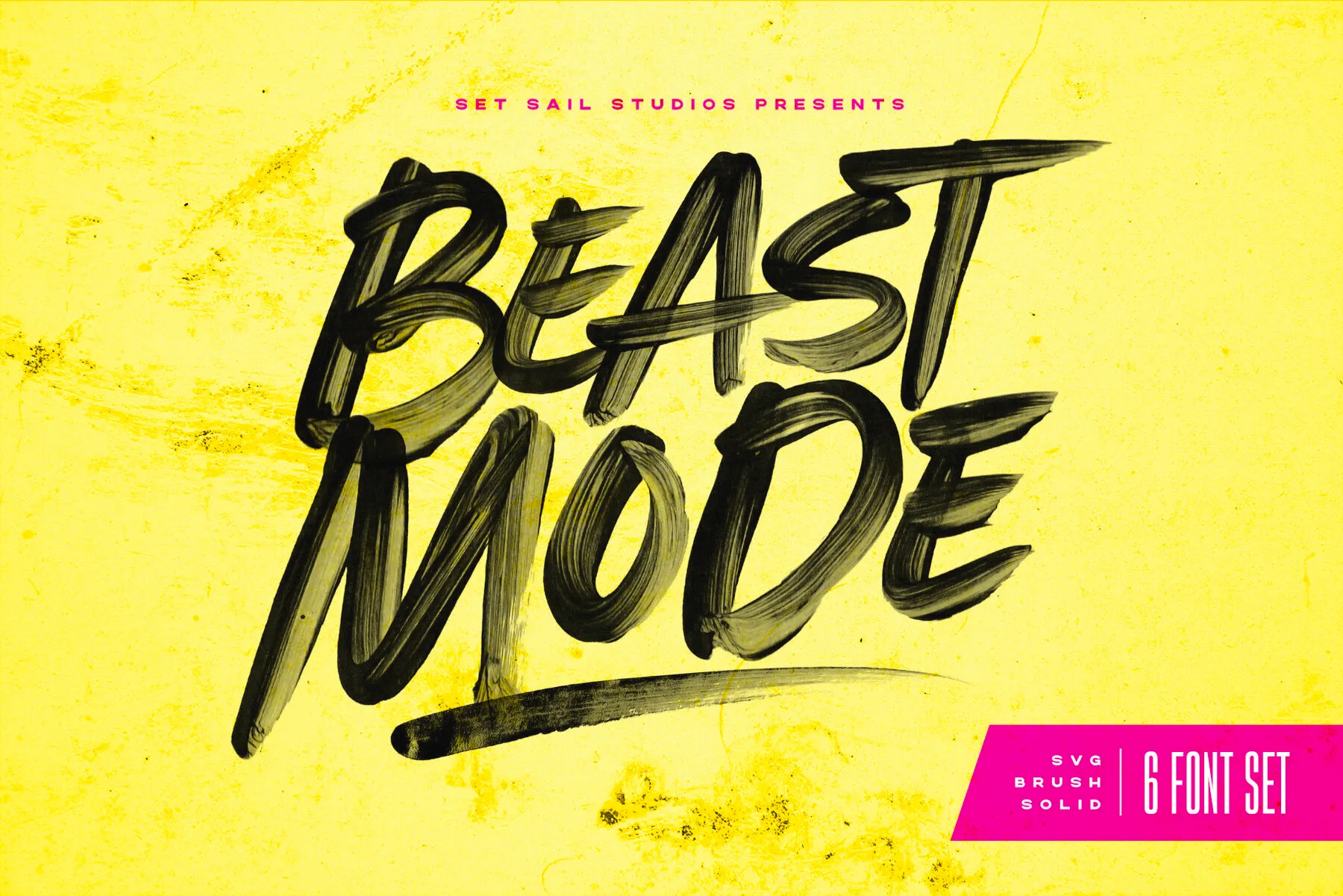 Beast Mode SVG Font