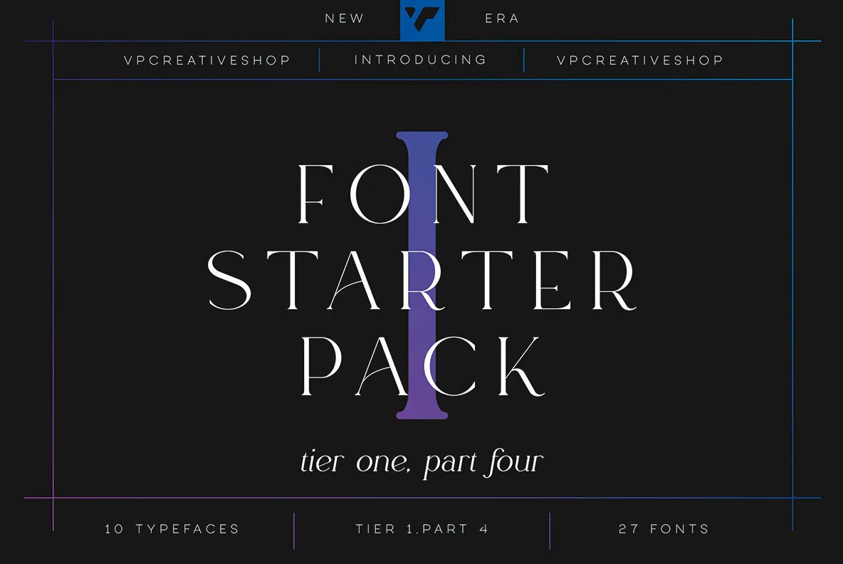 Font Starter Pack Tier 1 Part 4
