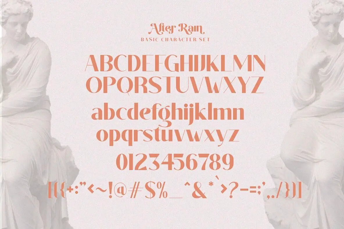 After Rain Font - FontPath