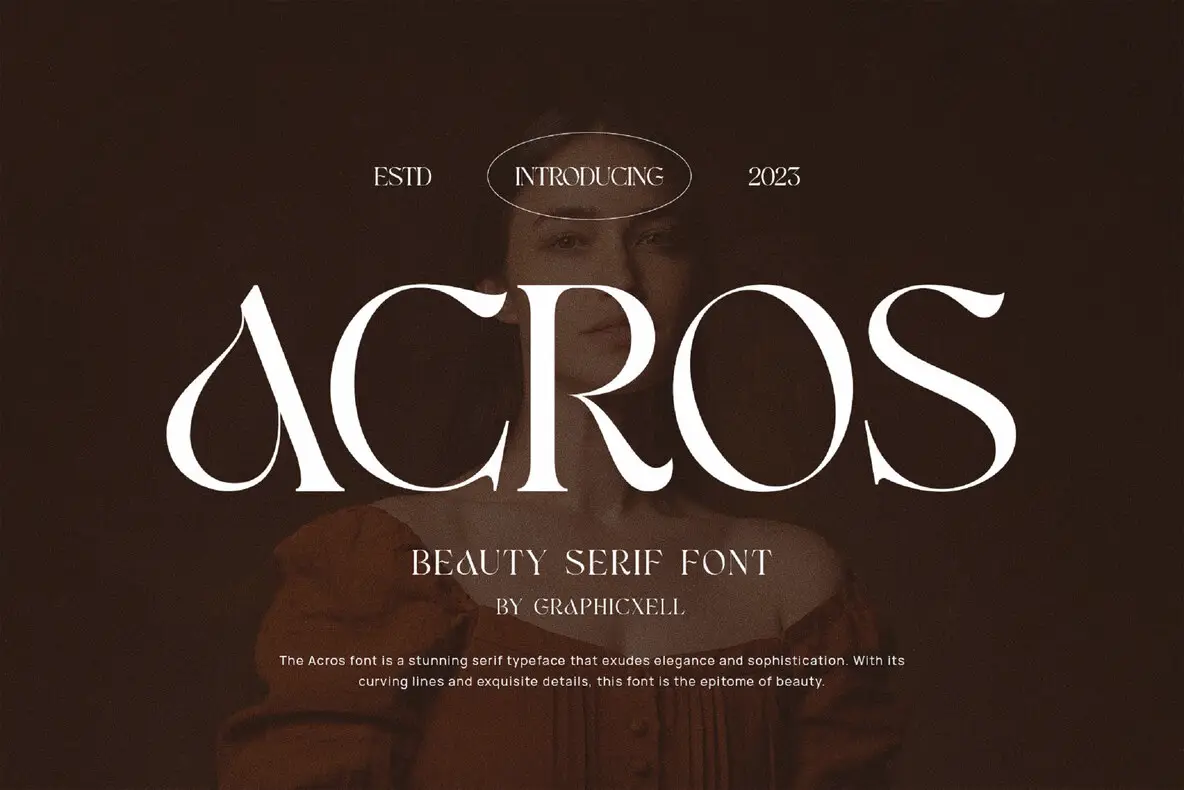 Acros Font - YouWorkForThem