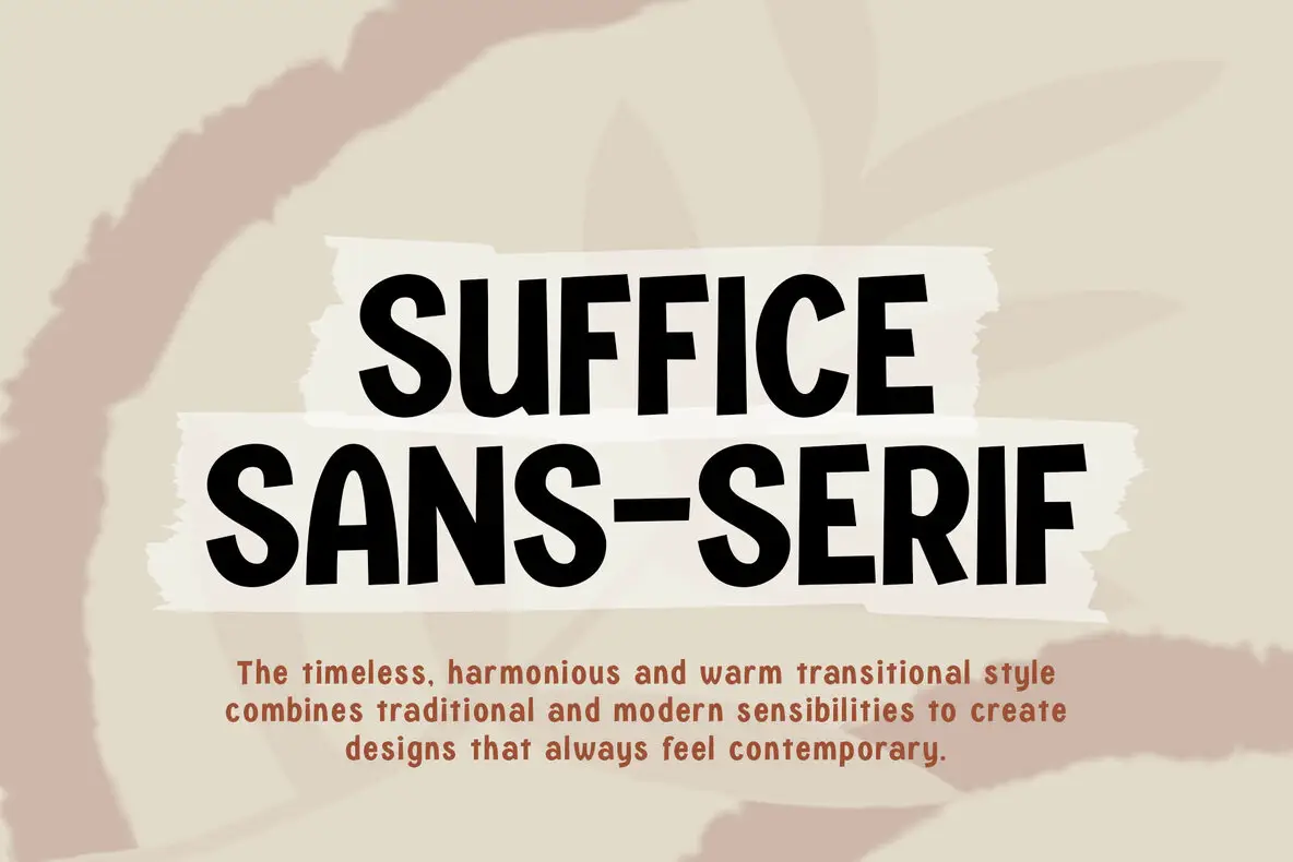 Suffice Font - Fontpath