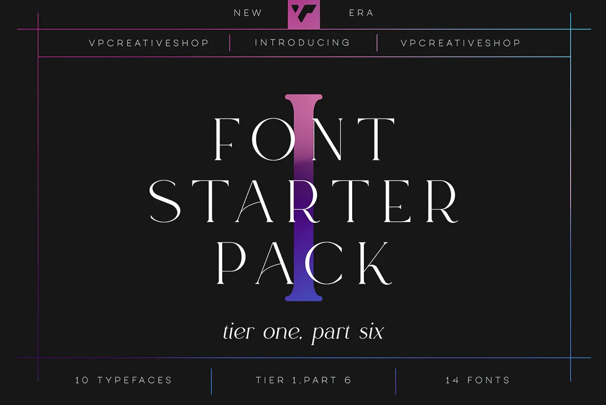 Font Starter Pack Tier 1 Part 6